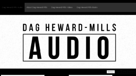 What Daghewardmillsaudio.org website looked like in 2018 (6 years ago)