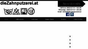 What Diezahnputzerei.at website looked like in 2018 (6 years ago)