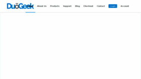 What Duogeek.com website looked like in 2018 (6 years ago)