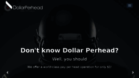 What Dollarperhead.com website looked like in 2018 (6 years ago)