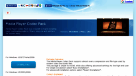 What Download.mediaplayercodecpack.com website looked like in 2018 (6 years ago)