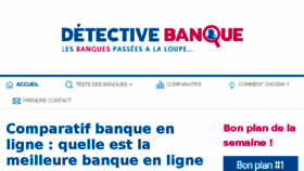 What Detective-banque.fr website looked like in 2018 (6 years ago)