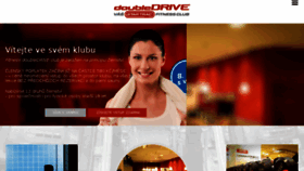 What Doubledrive.cz website looked like in 2018 (6 years ago)