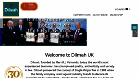 What Dilmahtea.co.uk website looked like in 2018 (6 years ago)