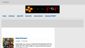 What Downloadpspgames.com website looked like in 2018 (5 years ago)