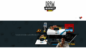 What Drawmarket.fr website looked like in 2018 (5 years ago)