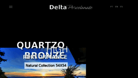 What Deltaporcelanato.com.br website looked like in 2018 (6 years ago)