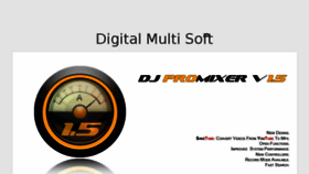What Digitalmultisoft.com website looked like in 2018 (5 years ago)