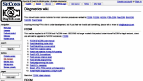What Diagwiki.com website looked like in 2018 (5 years ago)
