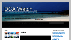 What Dcawatch.com website looked like in 2018 (5 years ago)