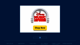 What Disneymusicemporium.com website looked like in 2018 (5 years ago)