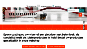 What Decochip.nl website looked like in 2018 (5 years ago)