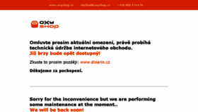 What Dinarin.cz website looked like in 2018 (5 years ago)