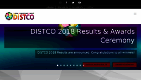 What Distco.org website looked like in 2018 (5 years ago)