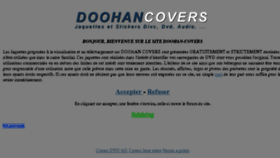 What Doohan-covers.com website looked like in 2018 (5 years ago)