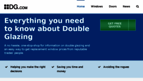 What Doubleglazing.com website looked like in 2018 (5 years ago)