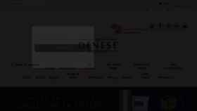 What Drdenese.com website looked like in 2018 (5 years ago)
