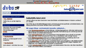 What Dvbs-online.de website looked like in 2018 (7 years ago)