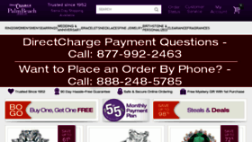 What Directcharge.palmbeachjewelry.com website looked like in 2018 (5 years ago)