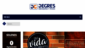 What Degrescolombia.com website looked like in 2018 (5 years ago)