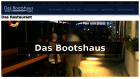 What Dasbootshaus.com website looked like in 2018 (5 years ago)