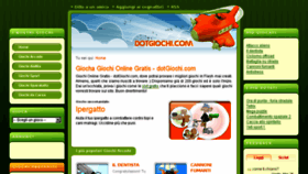 What Dotgiochi.com website looked like in 2018 (5 years ago)