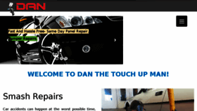 What Danthetouchupman.com.au website looked like in 2018 (6 years ago)
