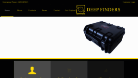What Deepfinders.com website looked like in 2018 (5 years ago)