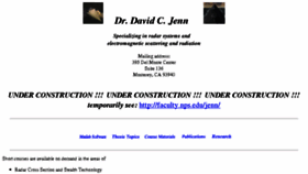 What Dcjenn.com website looked like in 2018 (6 years ago)