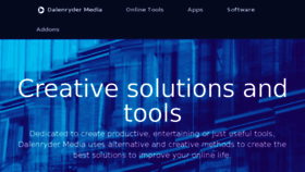 What Dalenryder.com website looked like in 2018 (7 years ago)
