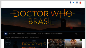 What Doctorwhobrasil.com.br website looked like in 2018 (6 years ago)
