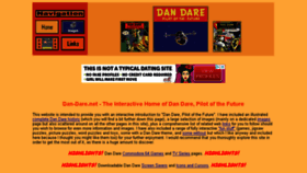 What Dan-dare.net website looked like in 2018 (5 years ago)