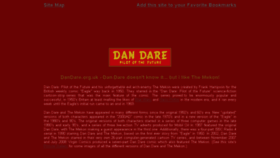 What Dandare.org.uk website looked like in 2018 (5 years ago)