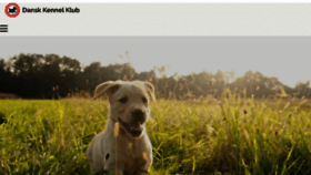 What Dansk-kennel-klub.dk website looked like in 2018 (8 years ago)