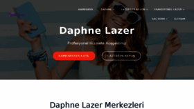 What Daphnelazer.com website looked like in 2018 (5 years ago)