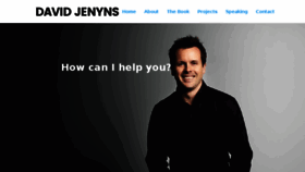 What Davidjenyns.com website looked like in 2018 (5 years ago)