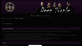 What Deeppurplehub.com website looked like in 2018 (5 years ago)