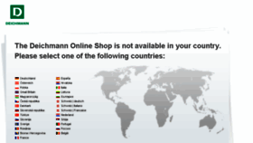 What Deichmann.de website looked like in 2018 (6 years ago)