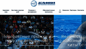 What Delfinary.ru website looked like in 2018 (5 years ago)