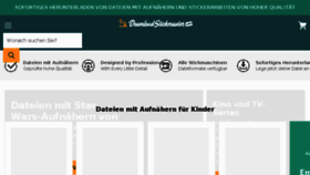 What Downloadstickmuster.com website looked like in 2018 (5 years ago)