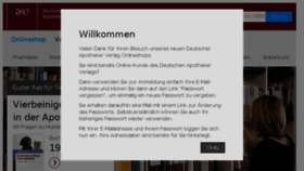 What Deutscher-apotheker-verlag.de website looked like in 2018 (5 years ago)