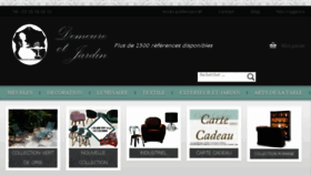What Demeure-et-jardin.com website looked like in 2018 (5 years ago)