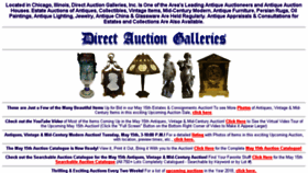 What Directauction.com website looked like in 2018 (5 years ago)