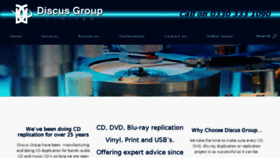 What Discusgroup.co.uk website looked like in 2018 (5 years ago)