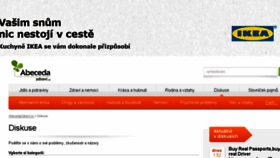 What Diskuse.abecedazdravi.cz website looked like in 2018 (6 years ago)