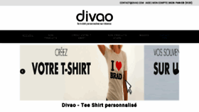 What Divao.com website looked like in 2018 (5 years ago)