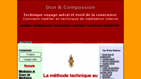 What Don-et-compassion.com website looked like in 2018 (5 years ago)