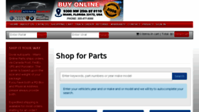 What Doralautoparts.com website looked like in 2018 (5 years ago)