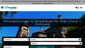 What Dortmund-travel.de website looked like in 2018 (6 years ago)