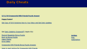 What Dailycheats.org website looked like in 2018 (5 years ago)